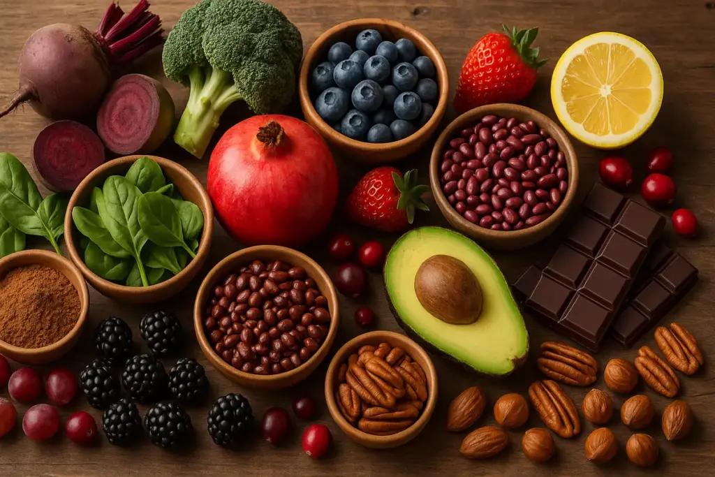 Alimenti ricchi di antiossidanti: la lista poco conosciuta che protegge la salute quotidiana