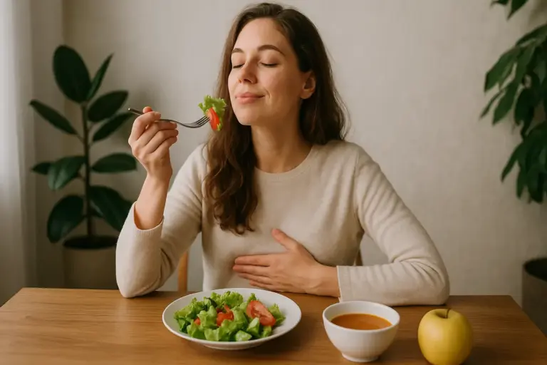Differenza tra sazietà e pienezza: come ascoltare il corpo per mangiare meno e meglio