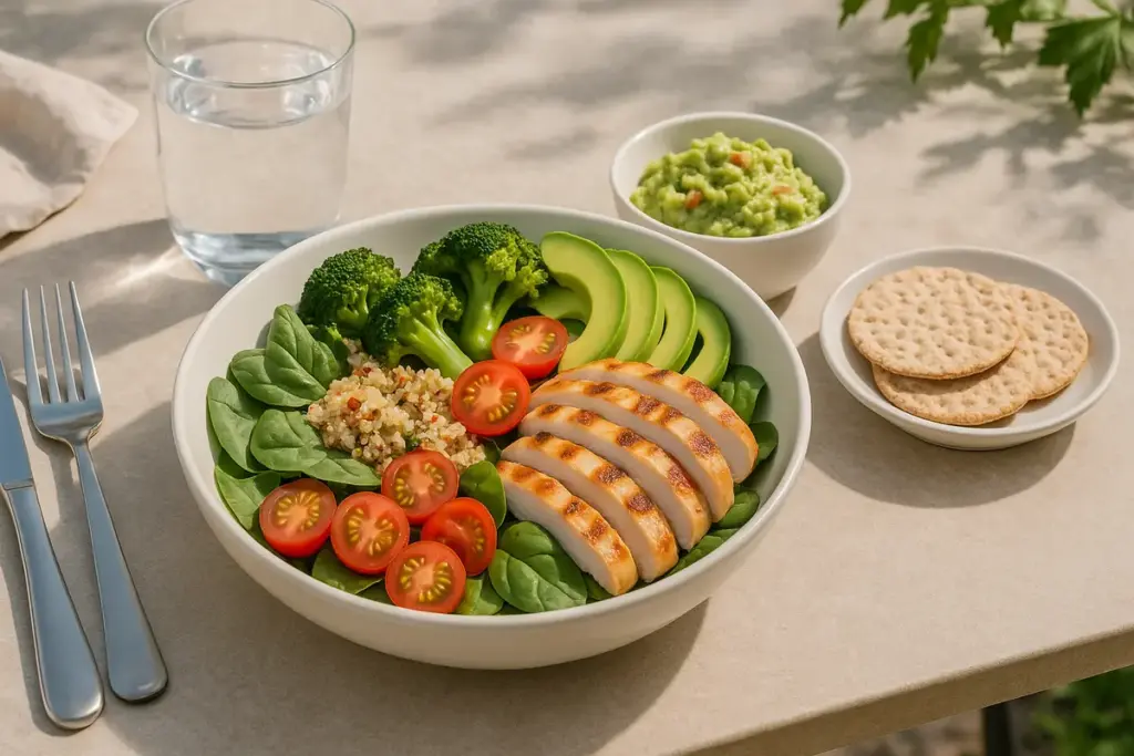 Pranzo estivo leggero e nutriente: la combinazione di ingredienti che svolta la giornata