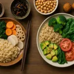 Cosa cambia tra alimentazione macrobiotica e vegana? Le differenze pratiche a tavola