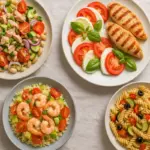 4 piatti unici freddi per chiudere luglio con leggerezza