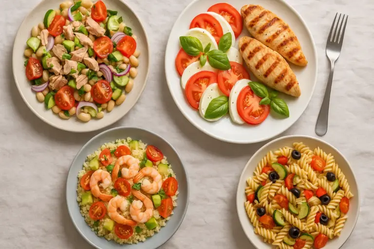 4 piatti unici freddi per chiudere luglio con leggerezza