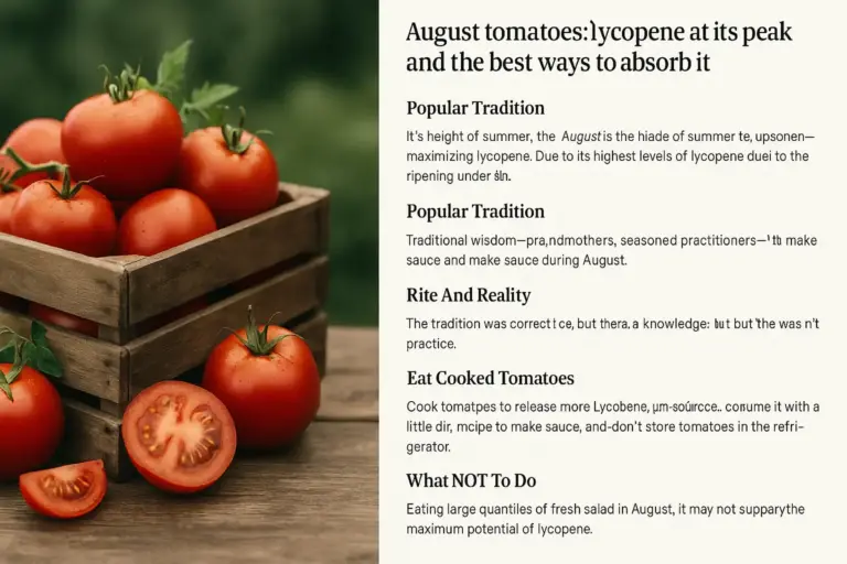 Pomodori d’agosto: il licopene al massimo e i modi migliori per assorbirlo