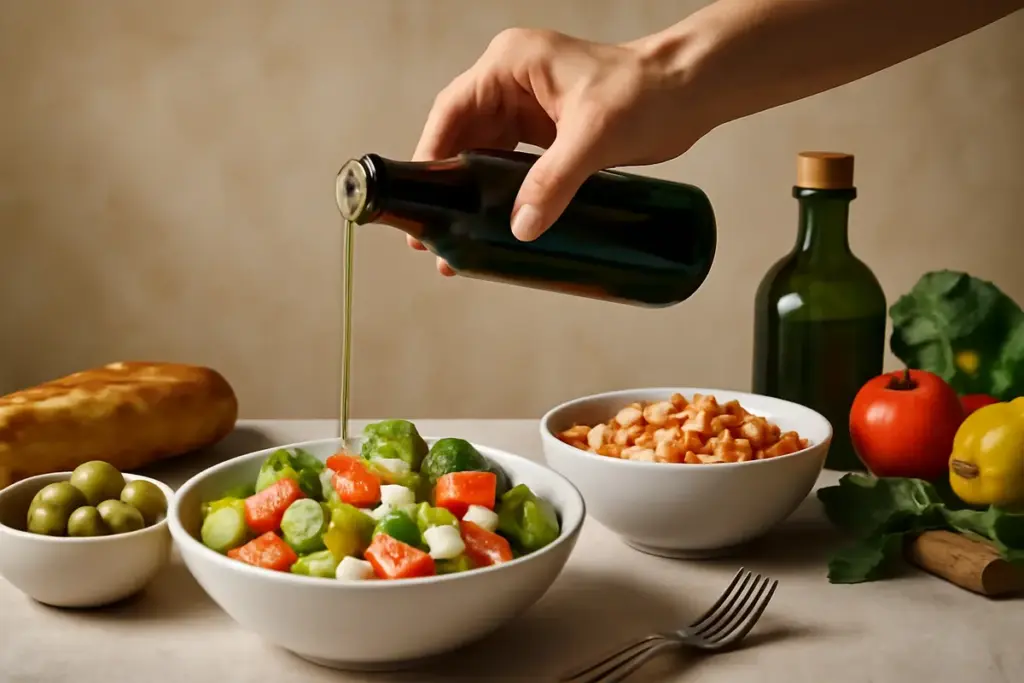 Olio extravergine d’oliva nella dieta mediterranea: l’uso corretto che fa la differenza