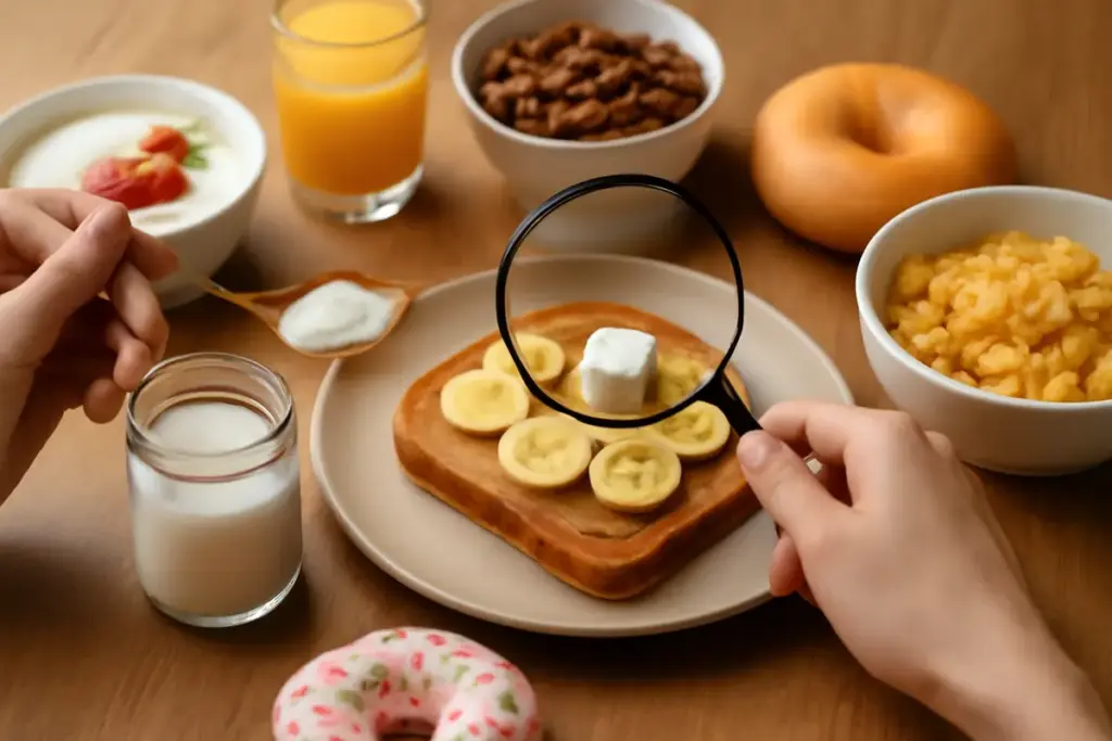 Zuccheri a colazione: come riconoscere quelli nascosti senza rinunciare al gusto
