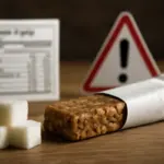 Zuccheri aggiunti nelle barrette energetiche: il segnale nascosto sull’etichetta