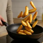 Saltare in padella senza olio in eccesso: il metodo che conserva la croccantezza