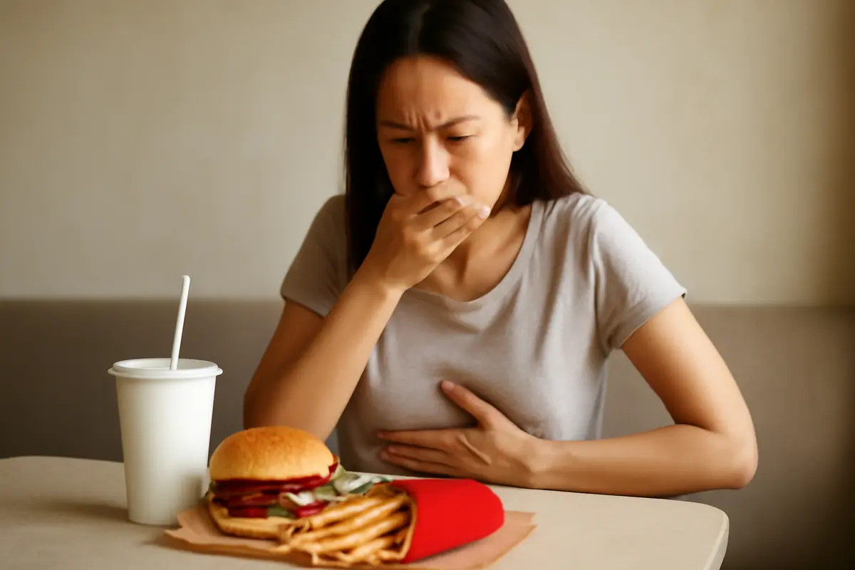 Stile alimentare e digestione: il segnale del corpo che indica se stai sbagliando