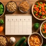 Menù settimanale vegetariano da zero: la struttura che regge ogni stile di vita