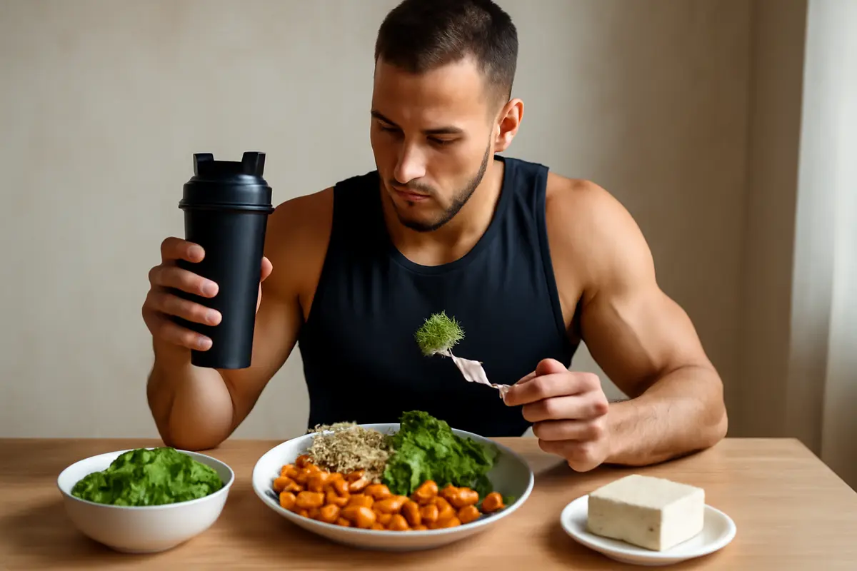 Plant-based e sport: come strutturare i pasti senza perdere massa muscolare
