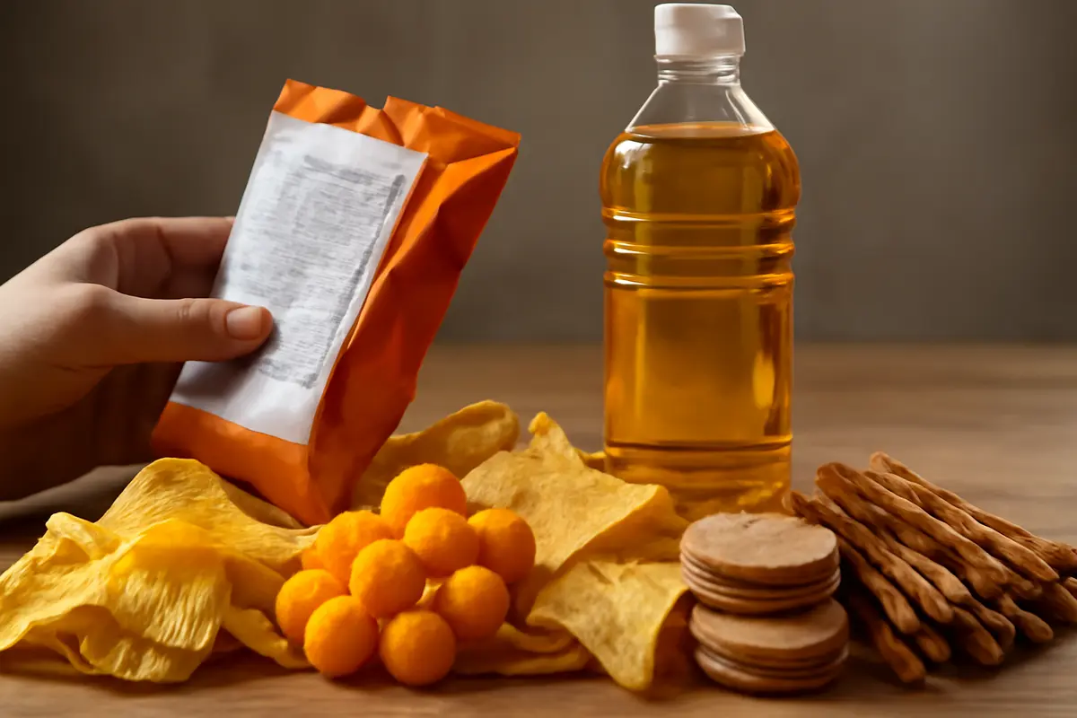 Grassi vegetali negli snack: quale voce in etichetta nasconde l’insidia vera