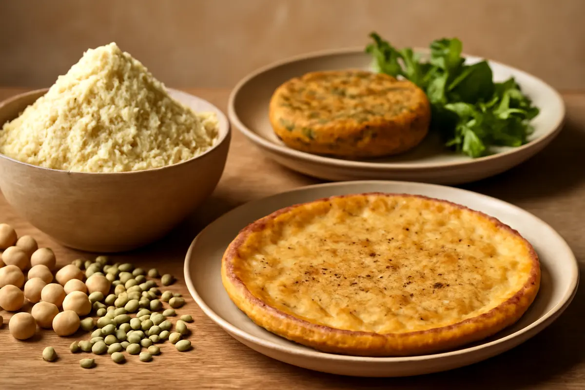 Farine di legumi nelle ricette salate: il risultato che non ti aspetti